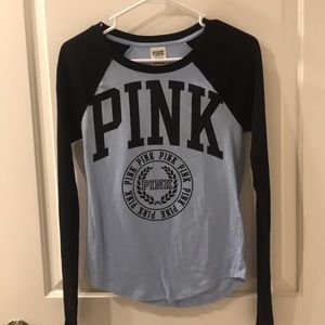 VS pink baseball tee